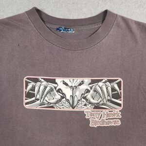 Vintage Tony Hawk Birdhouse Shirt Mens Small Black Skateboard Grunge Y2K 90s
